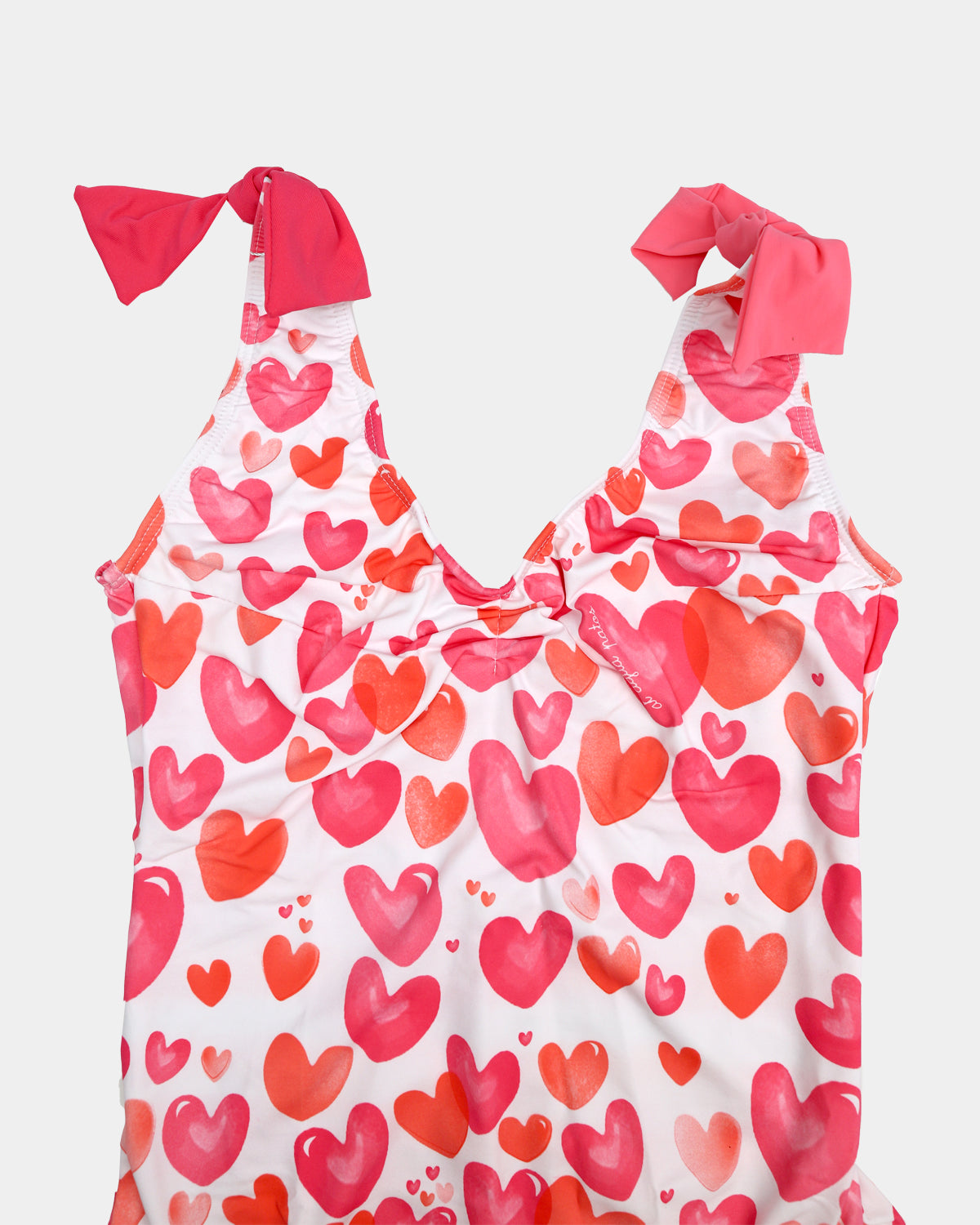 COSTUME DA BAGNO DELLA MAMMA CON CUORI