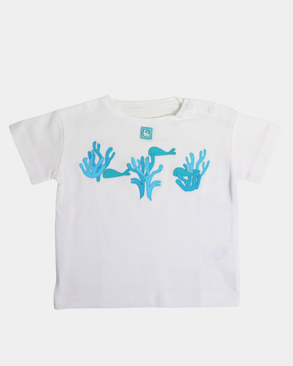 CAMISETA NIÑO CORAL