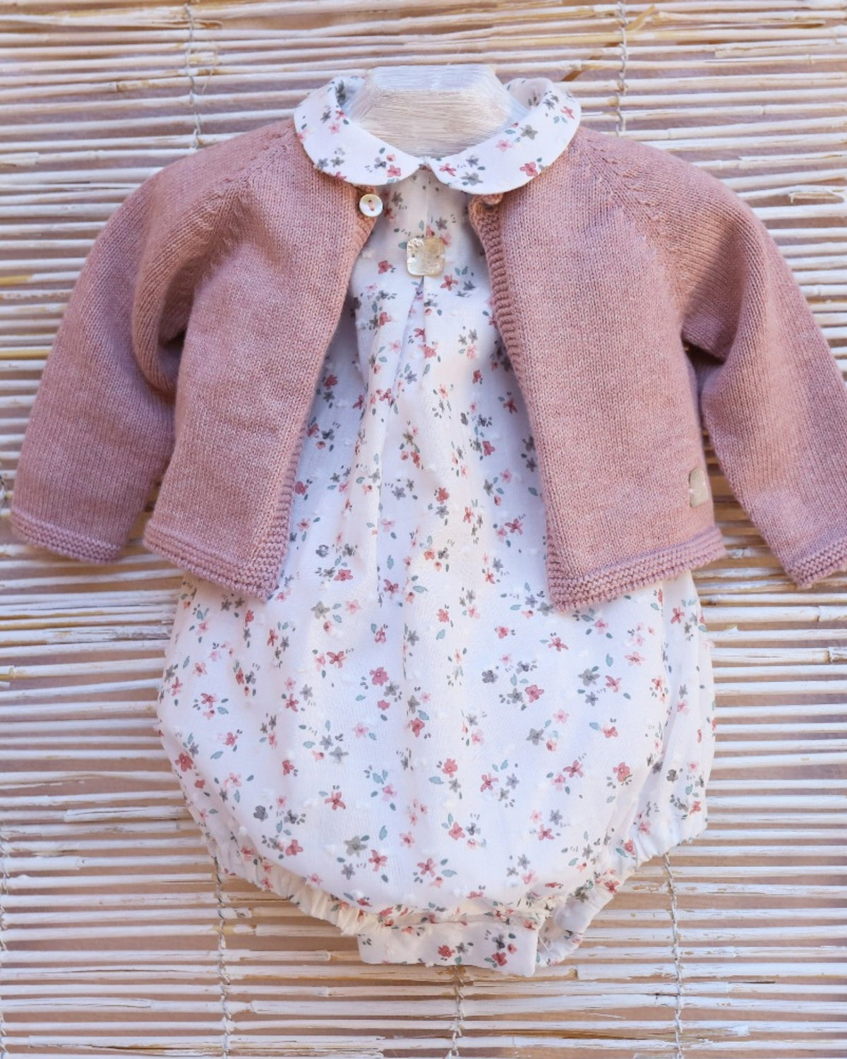 GIACCA NEONATO 1 B. ROSA