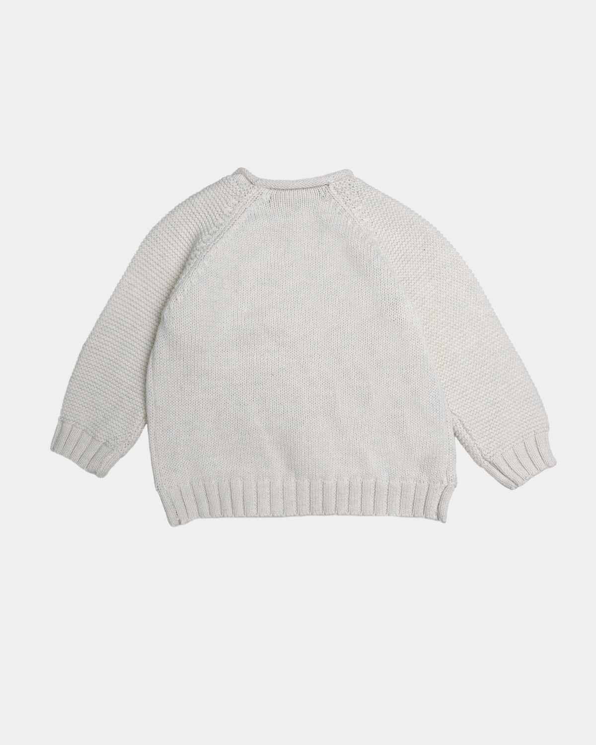 ECRU BEAR SWEATER