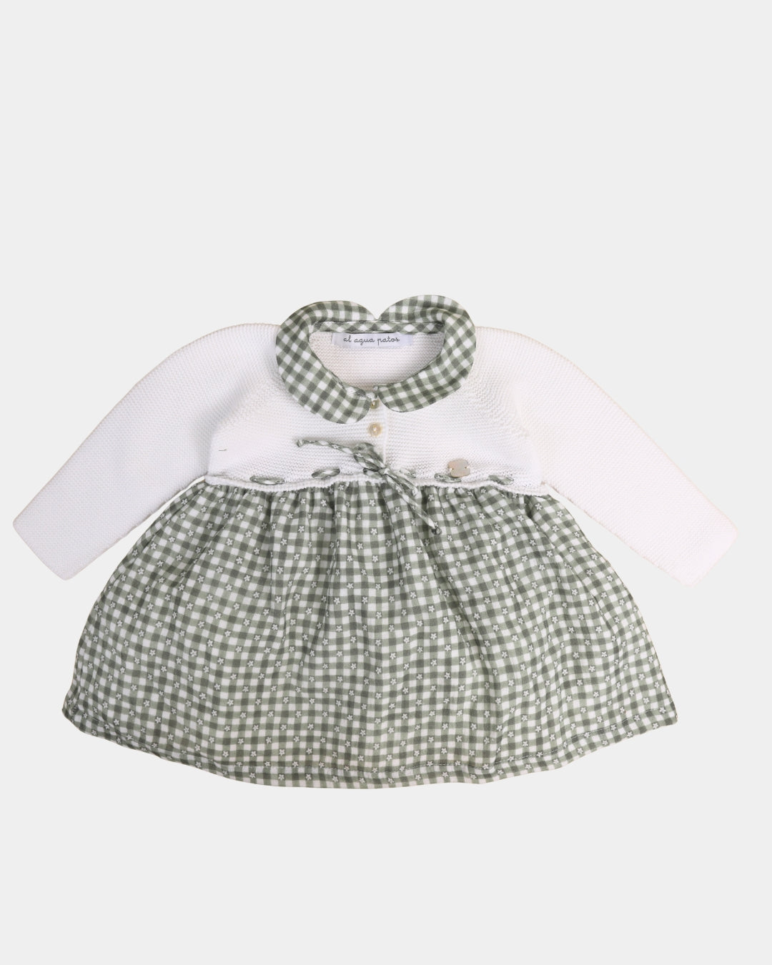 VESTIDO BEBE SUSA CUADRIFLOR