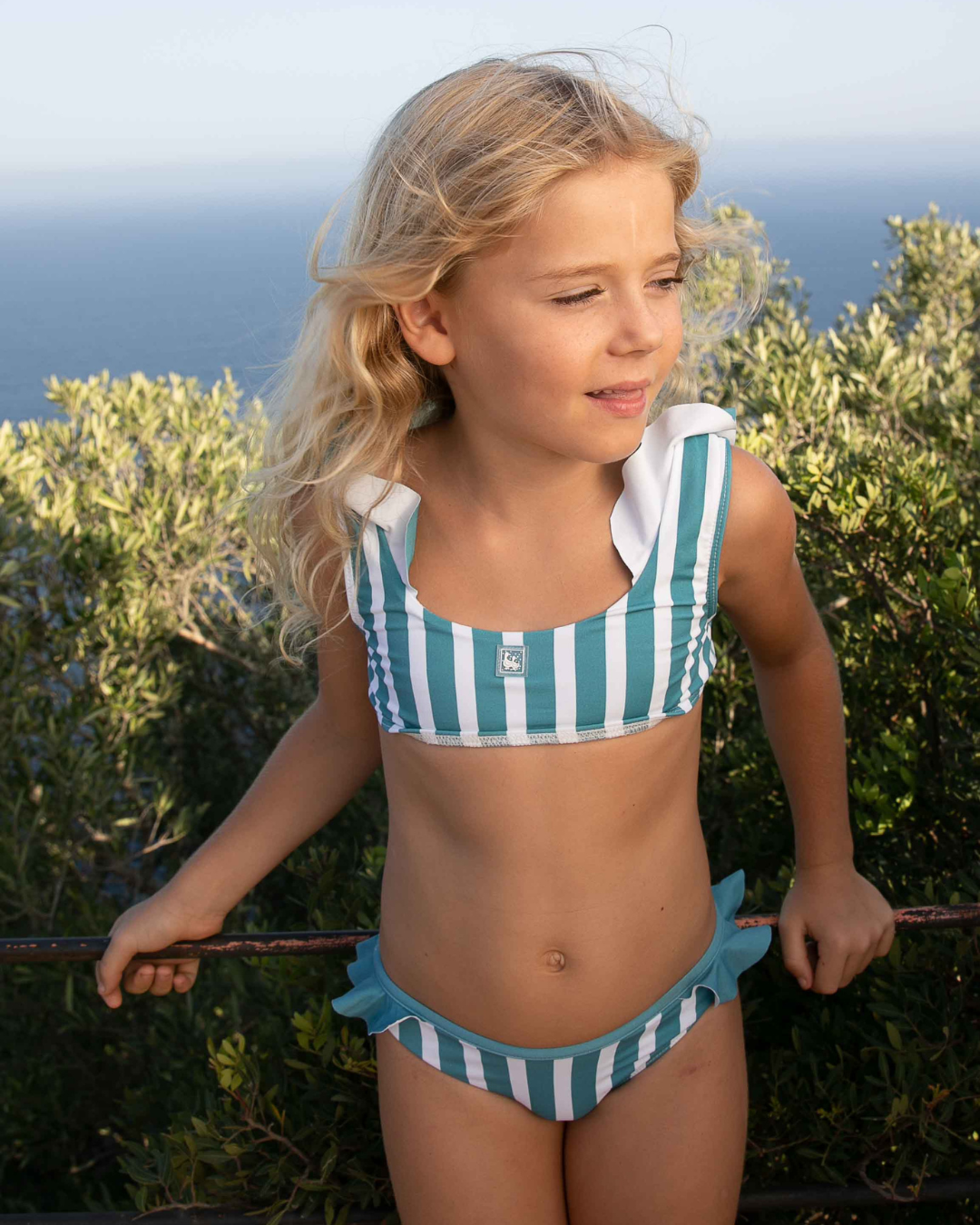 BIKINI A RIGHE PER BAMBINE
