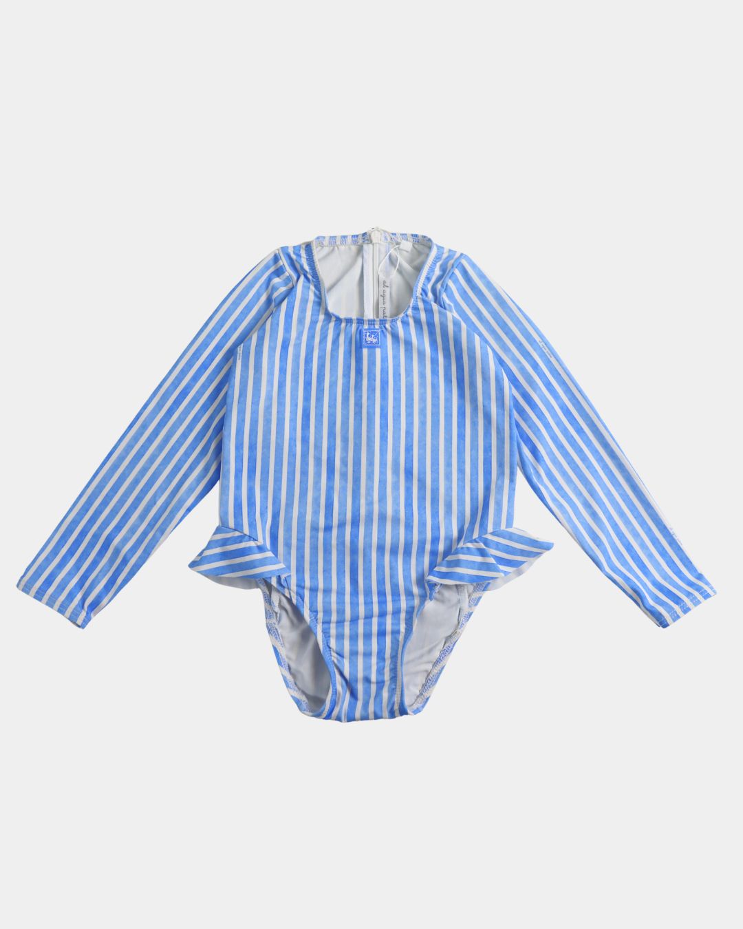 LONG SLEEVE STRIPED LYCRA SWIMSUIT