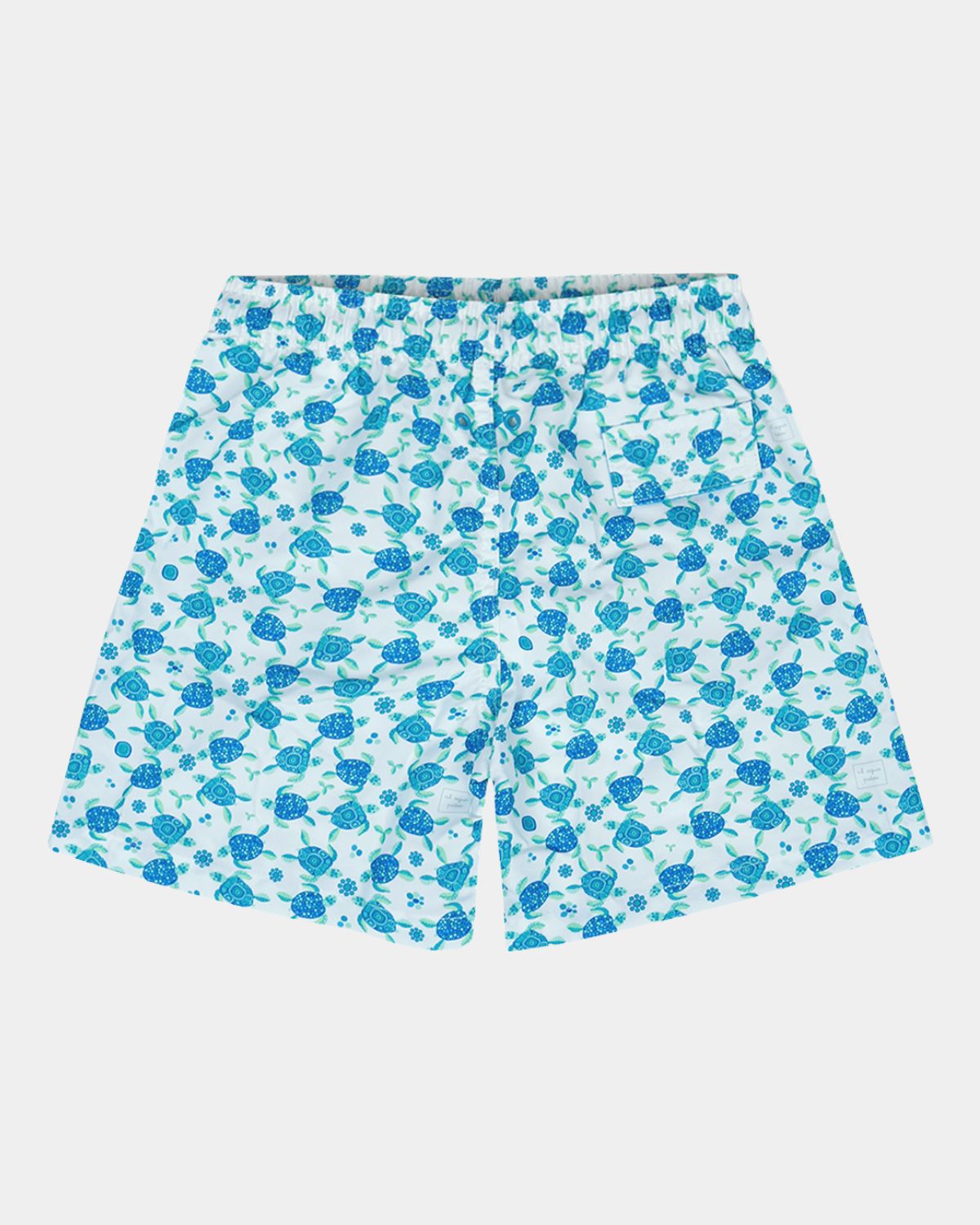 BOXER SURF NIÑO TORTUGAS AZUL