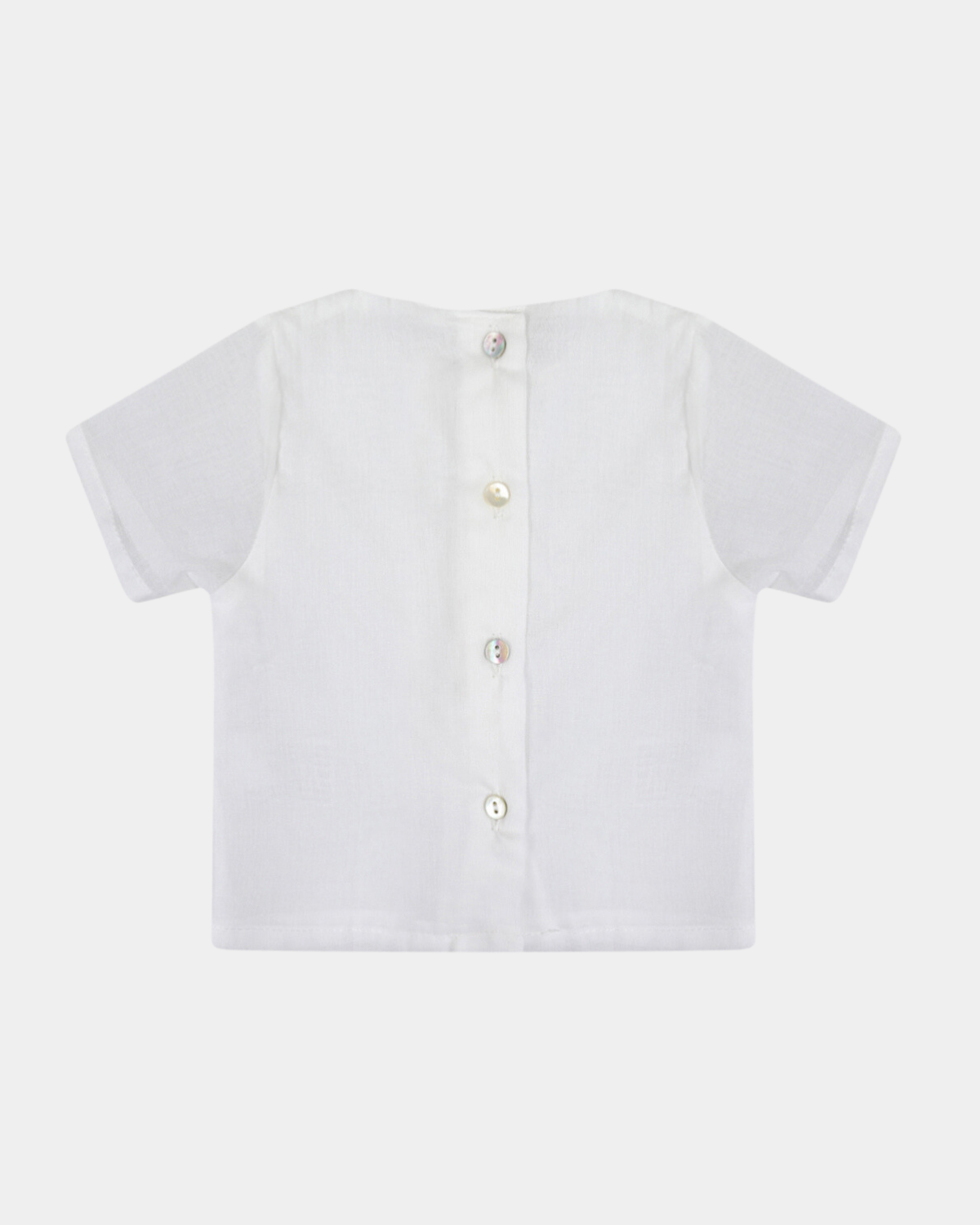 BLUSA NAPOLES LINO BLANCO