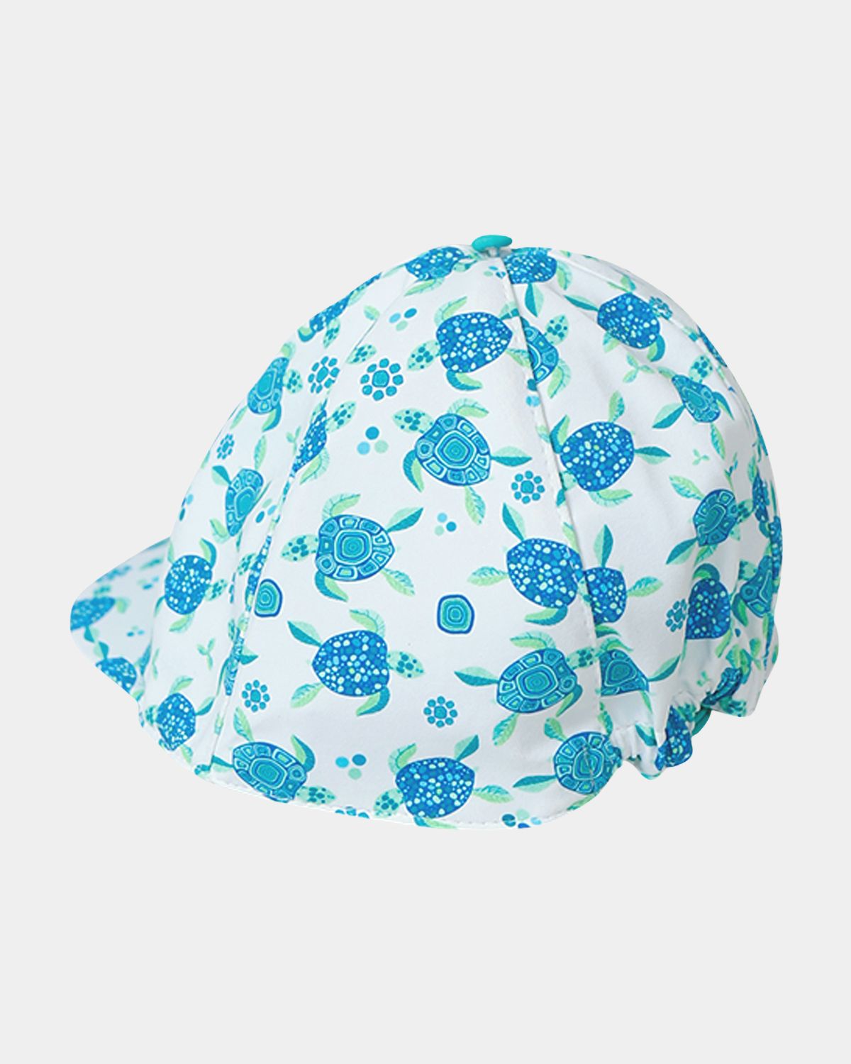 BLUE TURTLE LYCRA VISOR