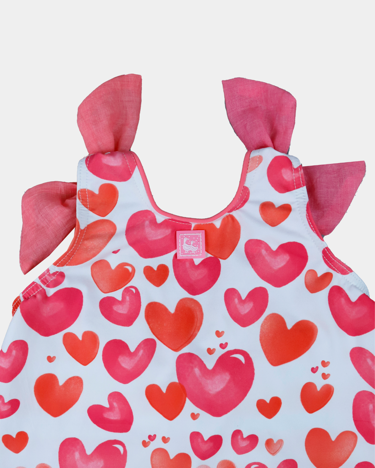 ABITO IN LYCRA CON CUORI