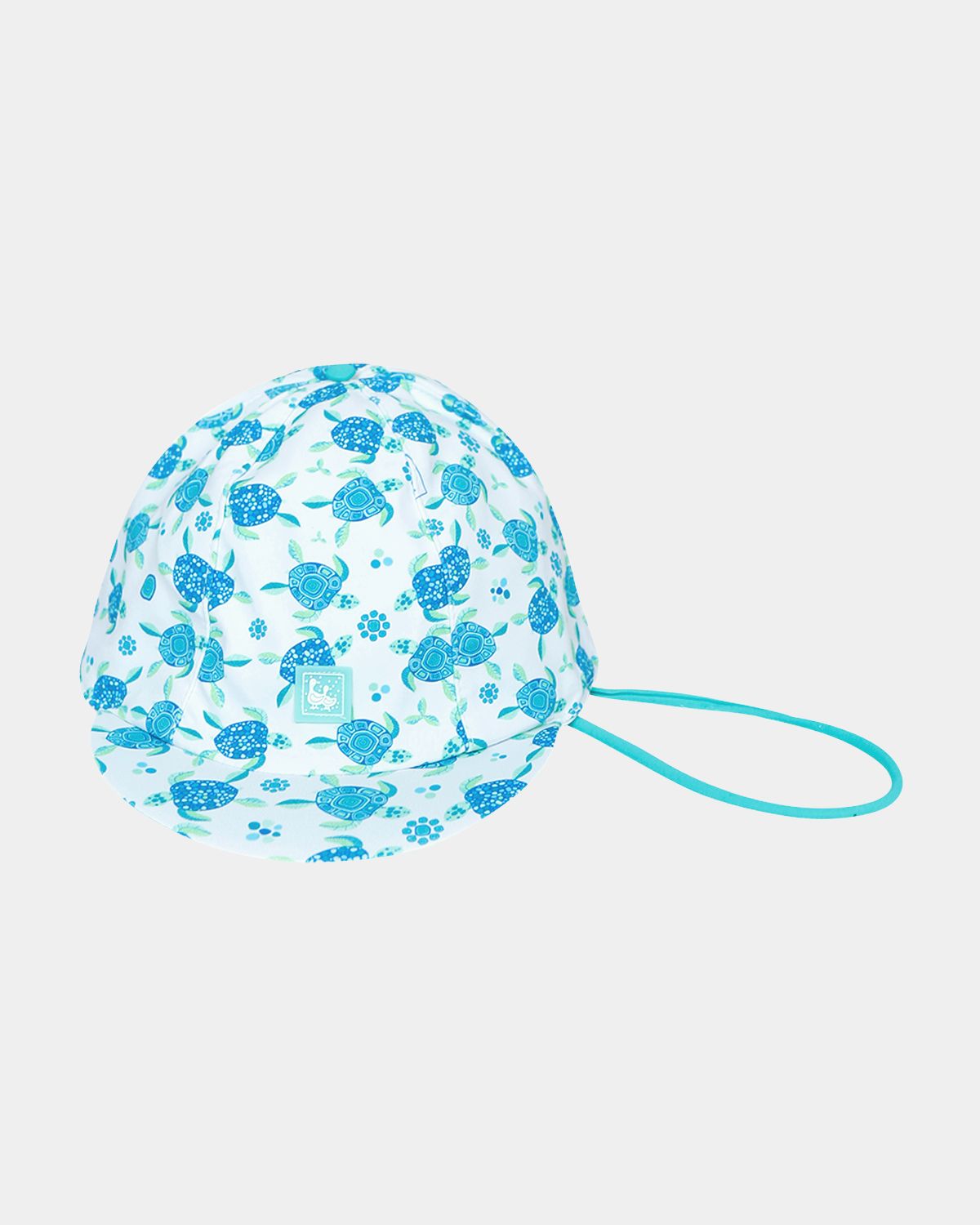 BLUE TURTLE LYCRA VISOR