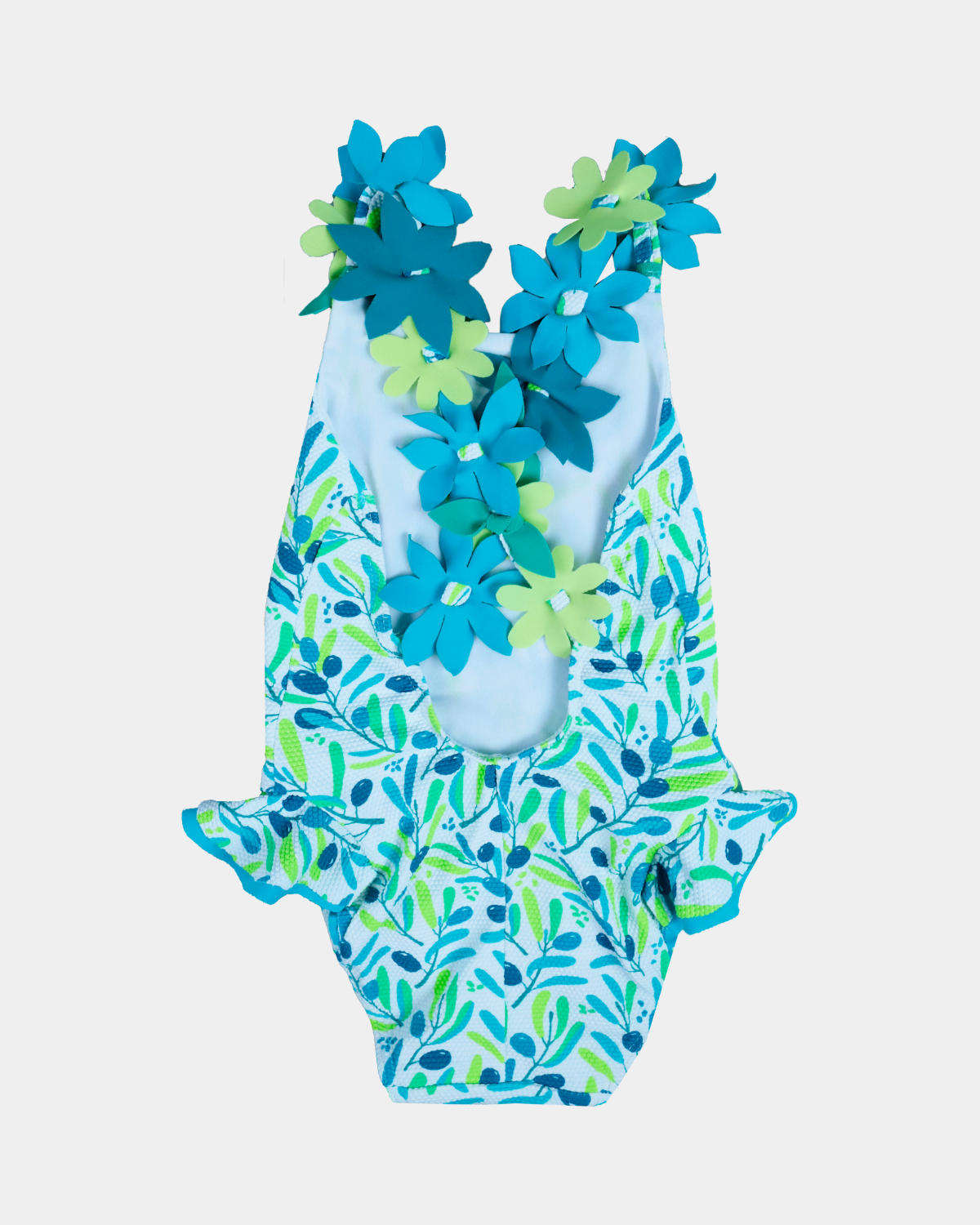 OLIVE LYCRA SWIMSUIT