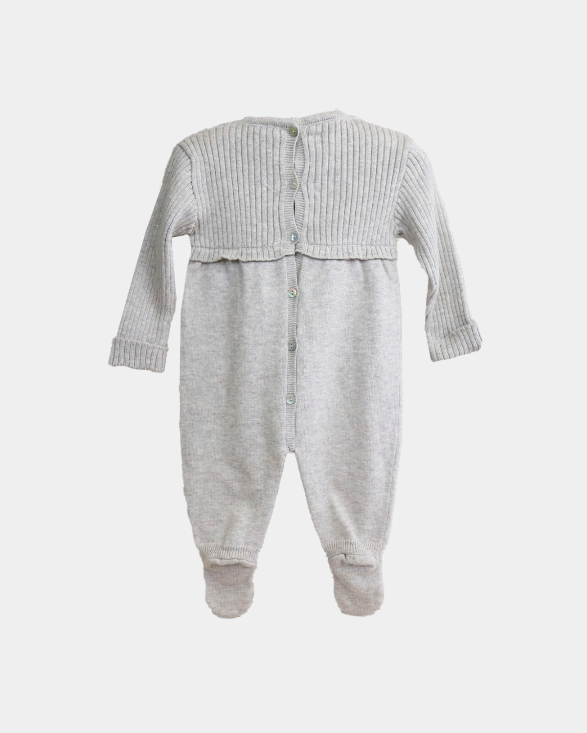 BEIG MIXED ROMPER