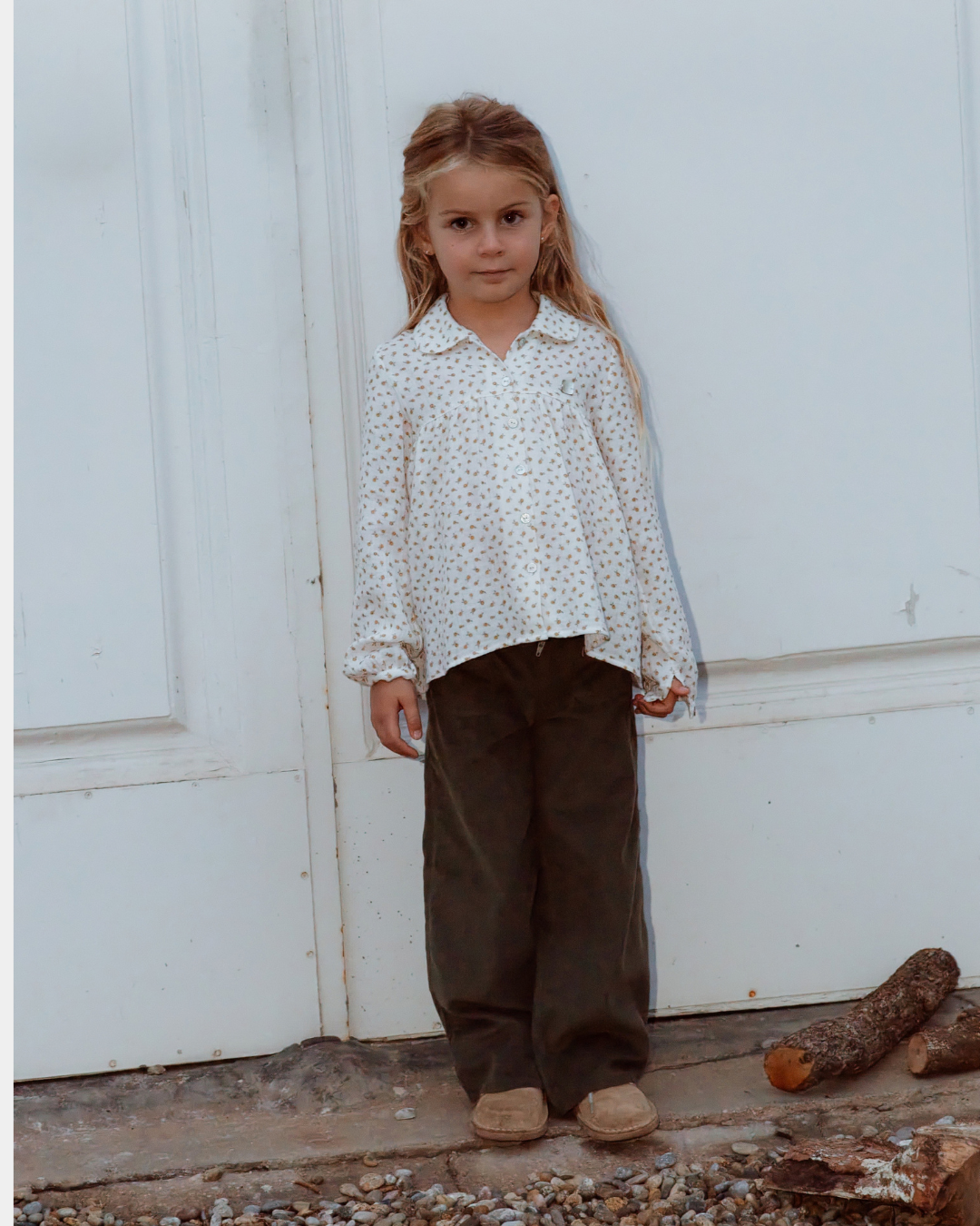Pantalon de pana caqui