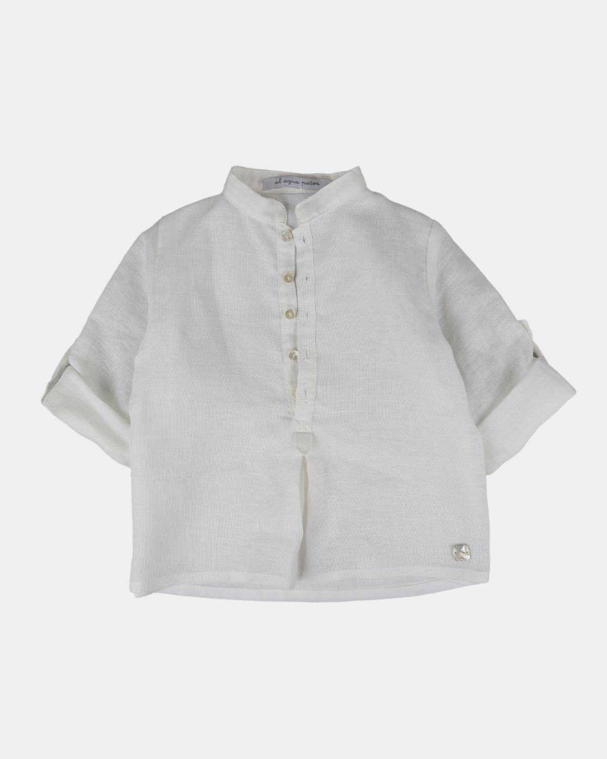 CAMICIA IN LINO GREZZO