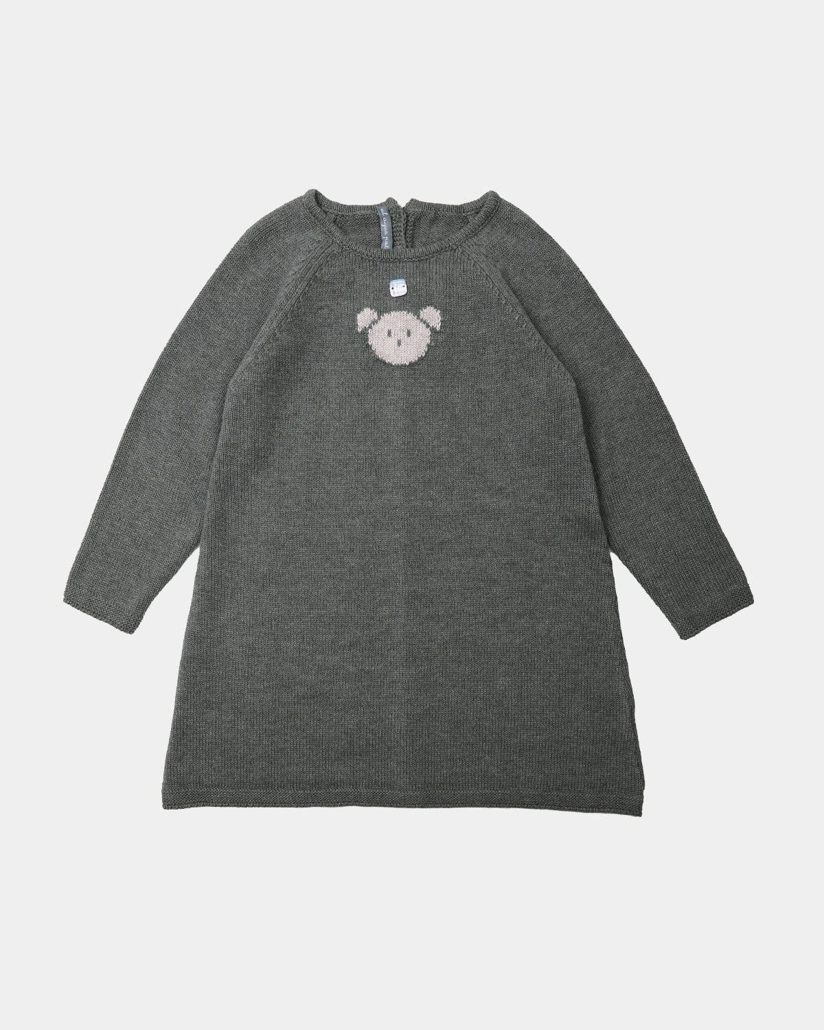 KHAKI TEDDY BEAR DRESS