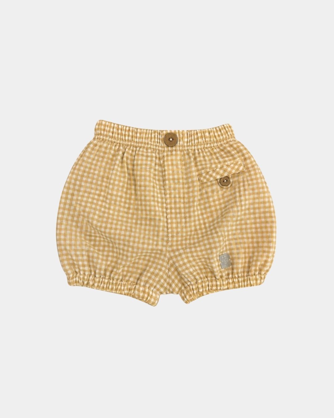 CUBRE PAÑAL VICHY OCRE