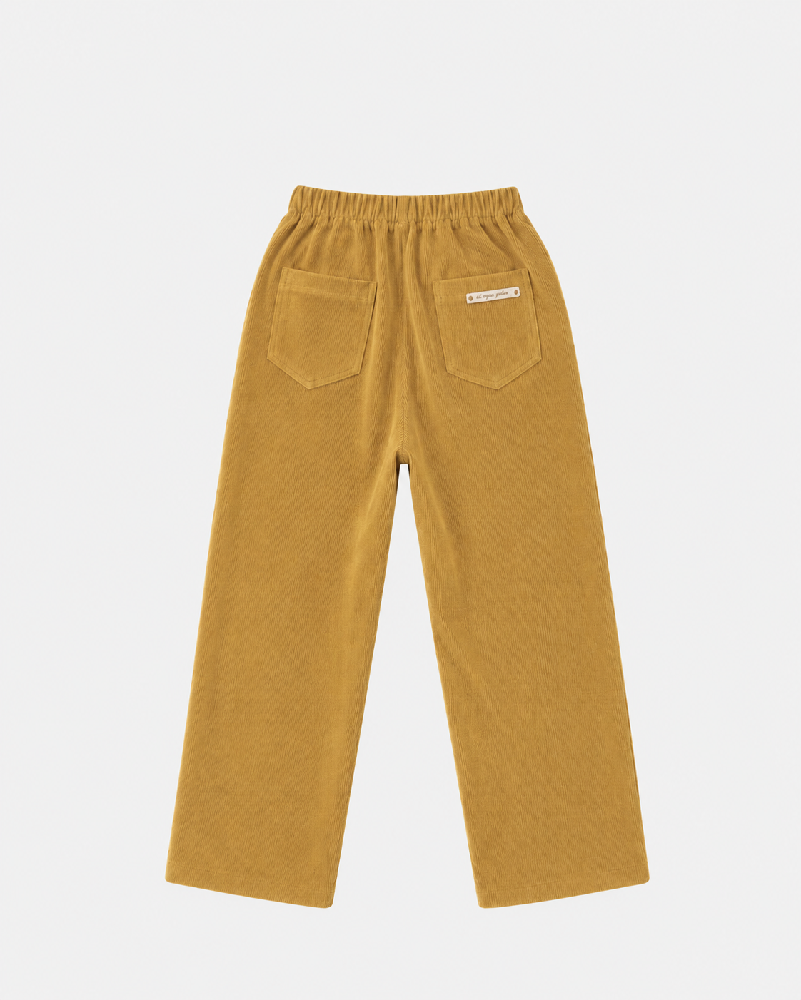 PANTALON GOMAS OCRE