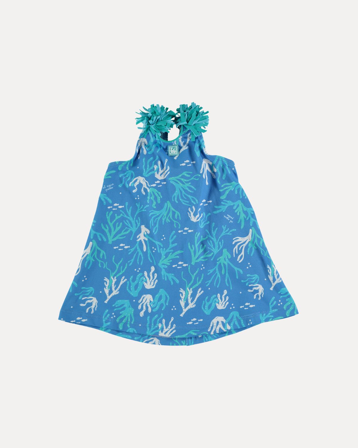 VESTIDO CORAL-AGUA