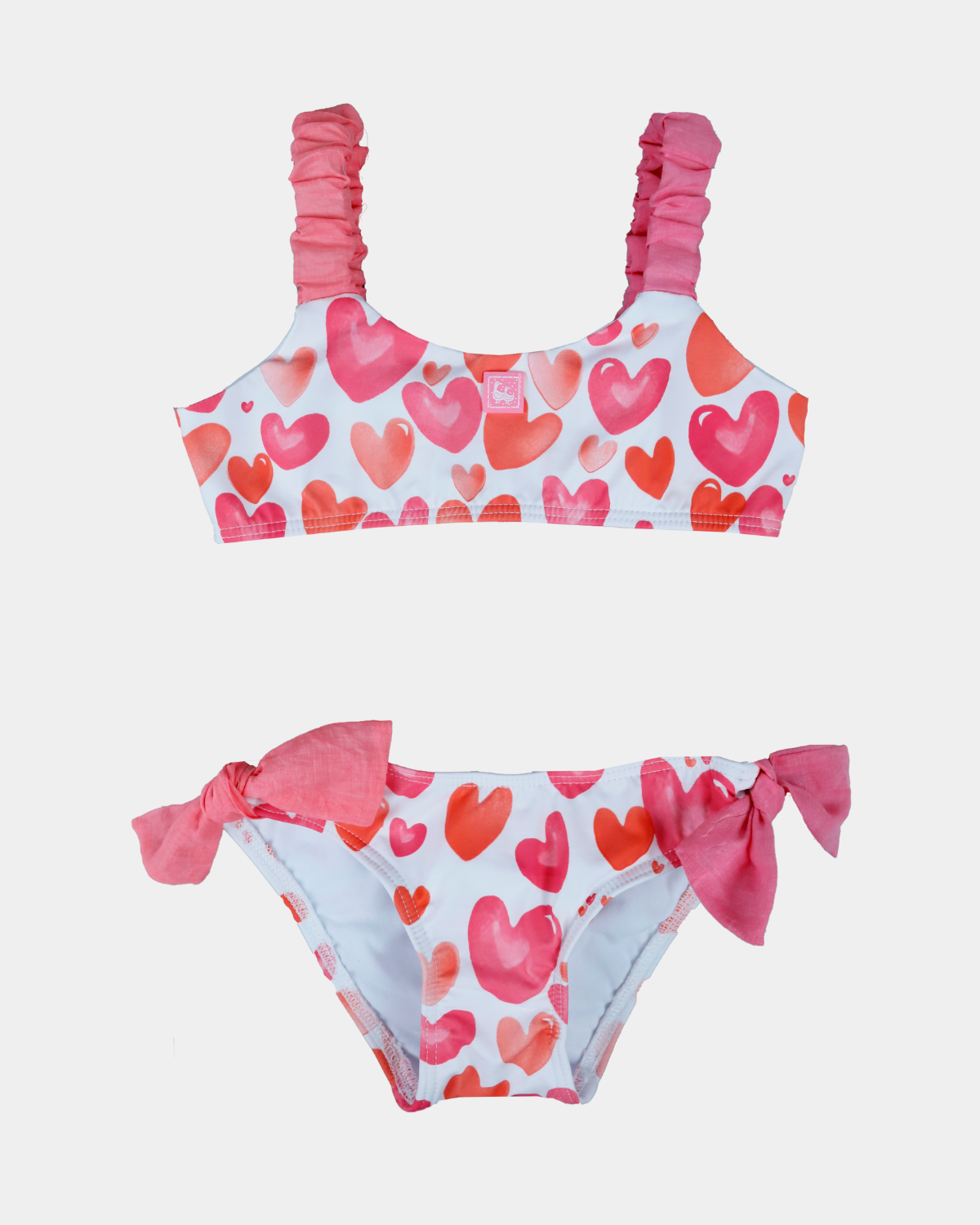 BIKINI NIÑA CORAZONES