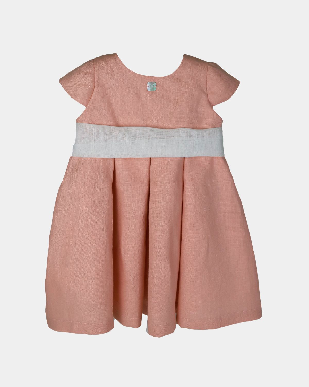 VESTIDO DE CEREMONIA SALMON