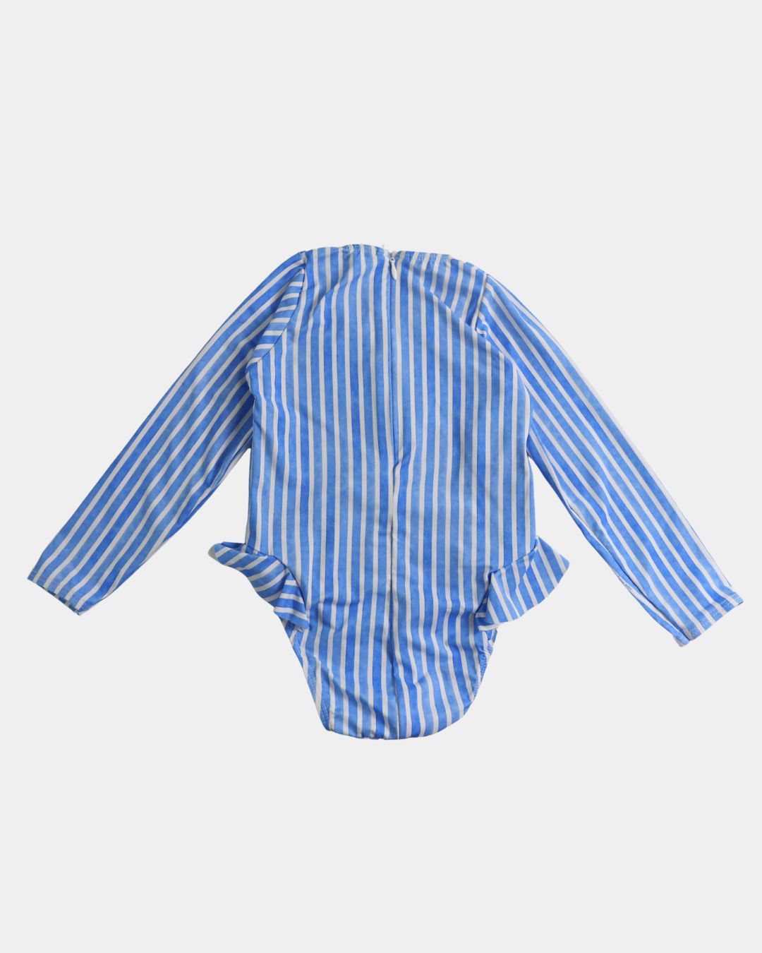 LONG SLEEVE STRIPED LYCRA SWIMSUIT