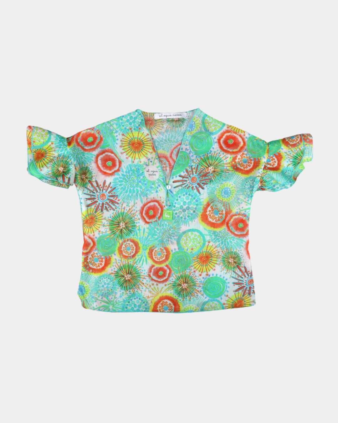 KAFTAN ESTAMPADO FUEGOS