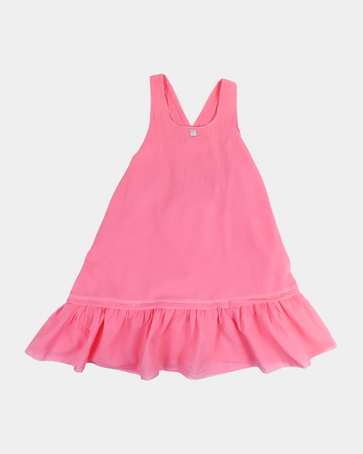 VESTIDO MARTA TINT. VOILE CORAL