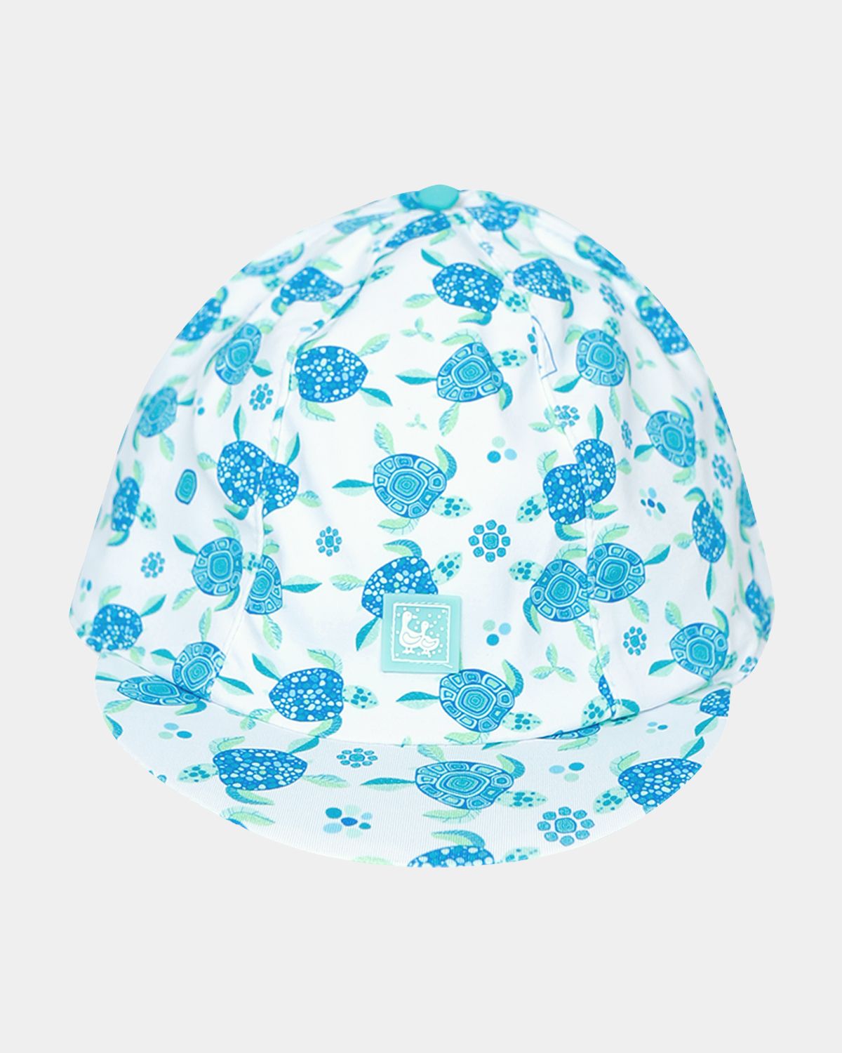 BLUE TURTLE LYCRA VISOR