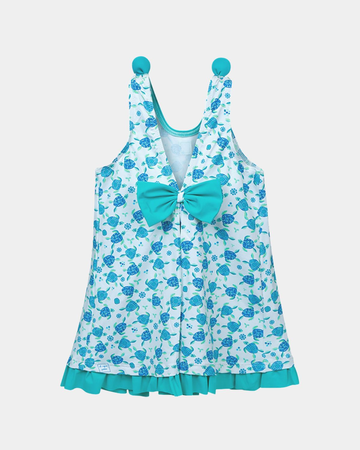 ABITO IN LYCRA BLU TARTARUGA