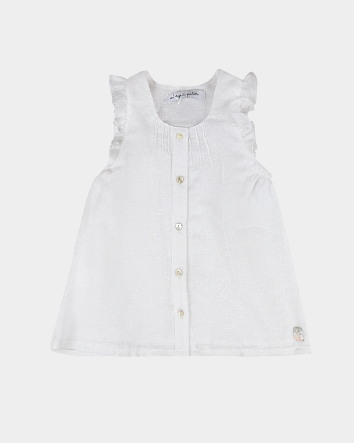 BLUSA MILAN LINO BLANCO